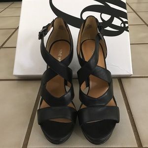 Nine West black heels