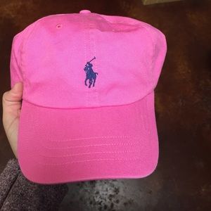 Pink Polo Hat
