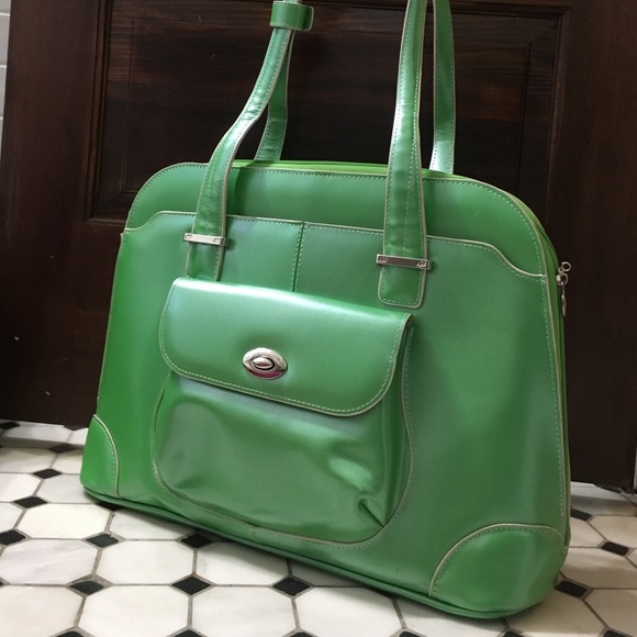Leather McKlein Laptop Bag