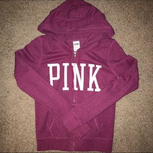 PINK by Victoria's Secret zip up hoodie