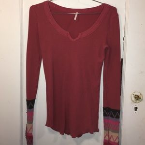 Free People Thermal Shirr