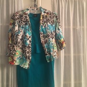 Mossimo peplum dress, blazer can be also included