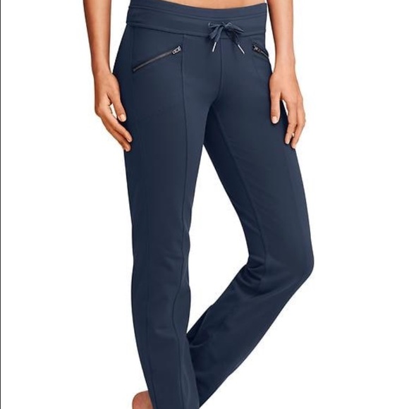 Athleta metro slouch navy blue