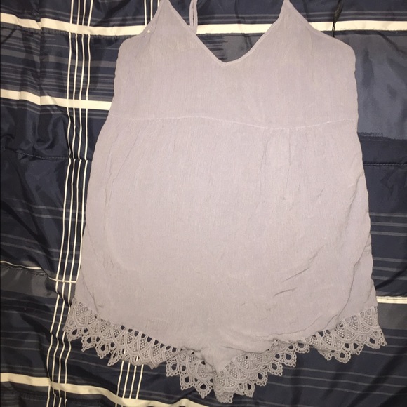 Light blue romper