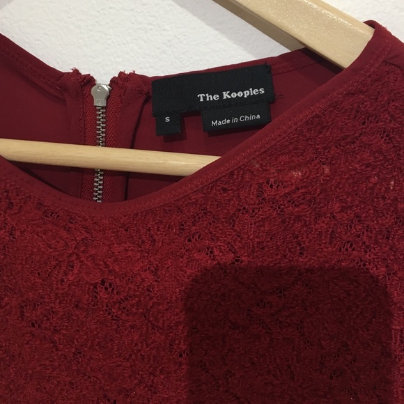 Silky and knit blouse by The Kooples - Picture 3 of 5