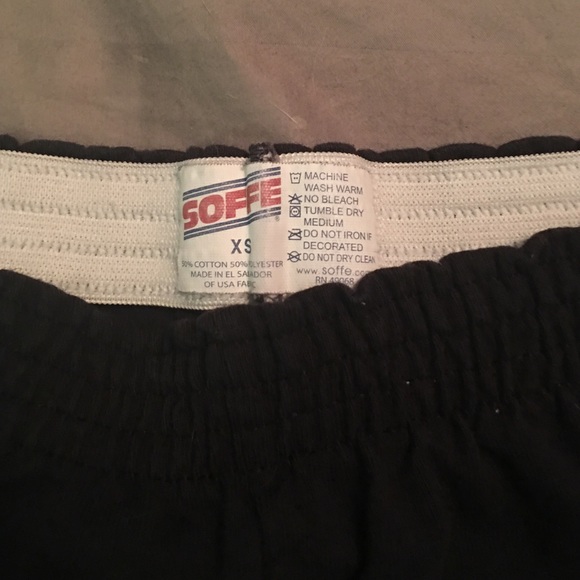 like new black soffe shorts - Picture 2 of 2