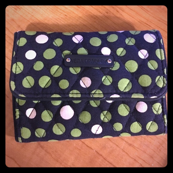Vera Bradley's Lucky Dots pattern wallet