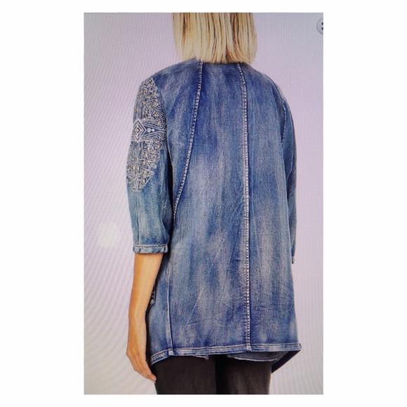 Denim jean jacket Bundle 1 small, 2 larges new with tags - Picture 2 of 5