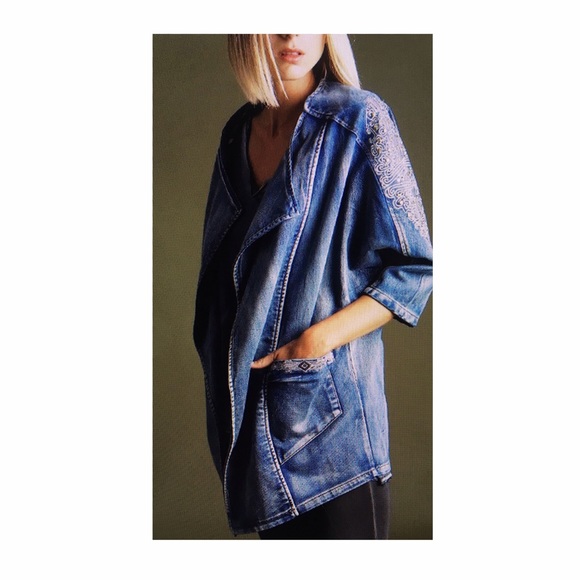 Denim jean jacket Bundle 1 small, 2 larges new with tags - Picture 3 of 5