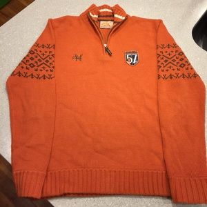 Orange European Sweater