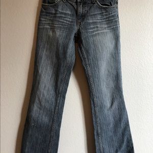 Armani exchange low rise bootcut sz 4R jeans