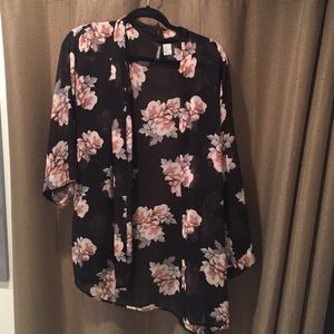 Floral kimono
