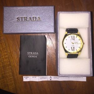New with box and instruction manual STRADA watch.