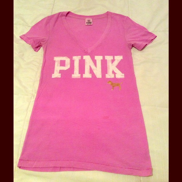 VS PINK 💕 Pink T-Shirt Size XS