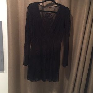 Free people black formal dress