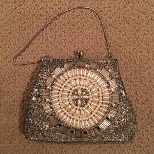 Vintage beaded handbag