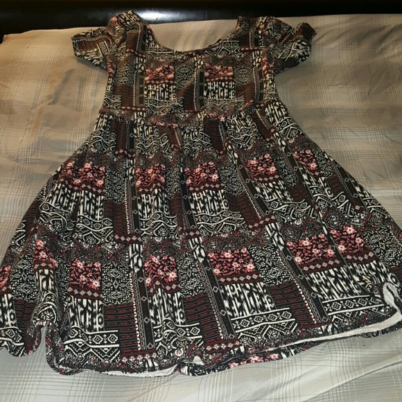 Forever 21 Plus Cross Skater Dress