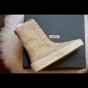 New Taupe Yeezy women's season 2 crew boot