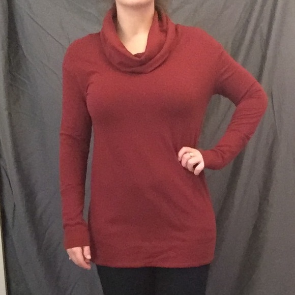 Cowl neck sweater