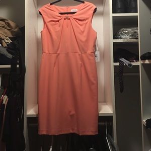 Peach 🍑 Calvin Klein dress
