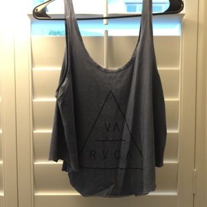 ❤RVCA ❤ Vintage Loose Fit Tank/ Swoop Back