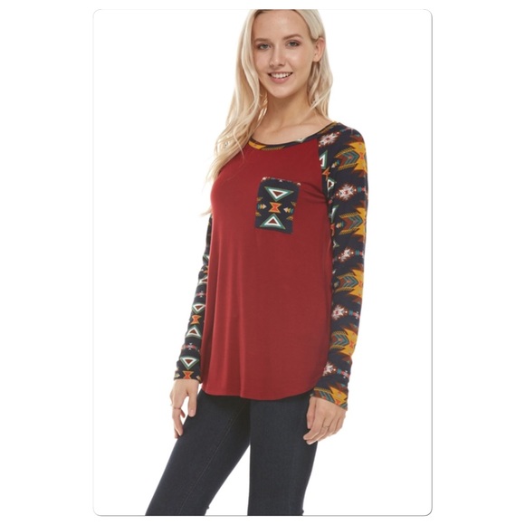 Tribal print shirt