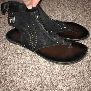 Madison rhinestone flats