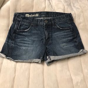 Madewell denim shorts