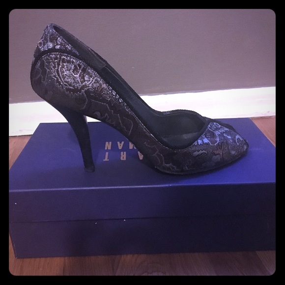 Stuart Weitzman Peep Toe Pumps