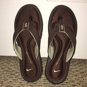 Nike Flipflops: comfort footbed memory foam