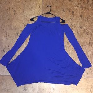 Cobalt blue tunic shirt/dress
