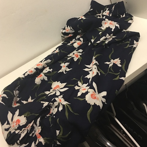 Long Maxi Skirt with flowers