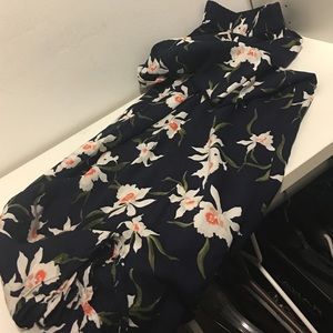 Long Maxi Skirt with flowers