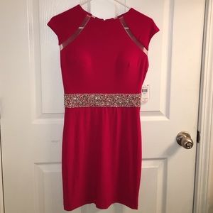 Mac Duggal Red Cocktail