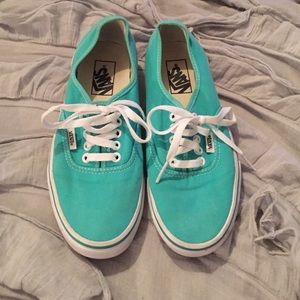 Tiffany Blue Vans