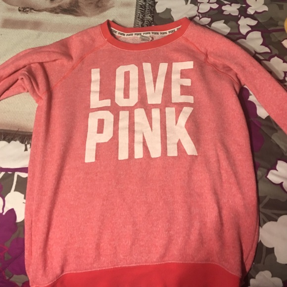Victoria secret "pink" sweatshirt.