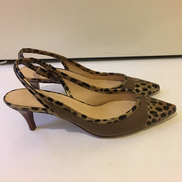 Cheetah/Leopard print heels