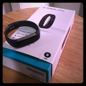 Black Fitbit Alta Small