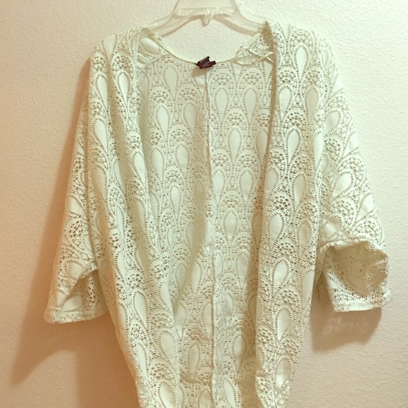 Creme colored cardigan