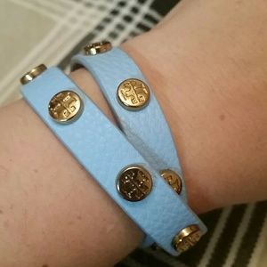 Tory Burch Leather Wrap Bracelet (NWT)