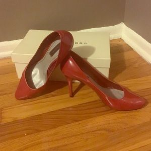 Marc Jacobs Red Leather Pump