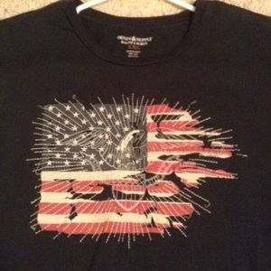 Ralph Lauren denim and supply tshirt