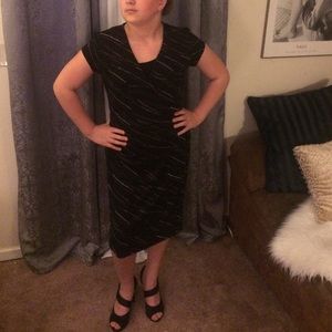 Classy wrap around LBD