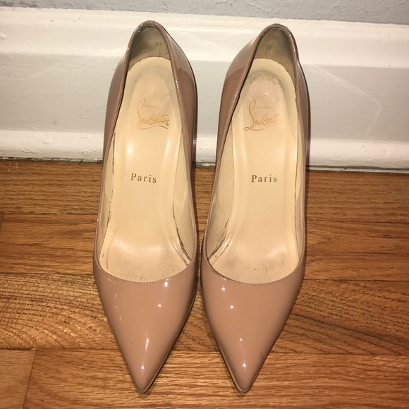 Pigalle Plateau 100mm Nude Christian Louboutins
