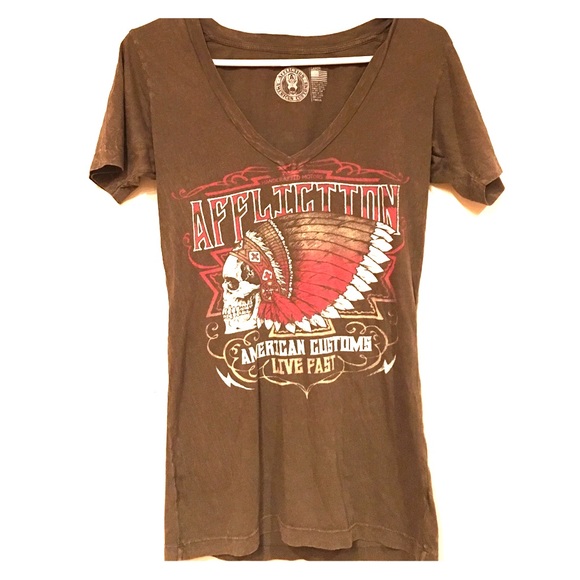 Affliction short sleeve tee-shirt