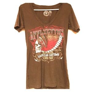 Affliction short sleeve tee-shirt