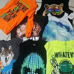Lot of boy shirts