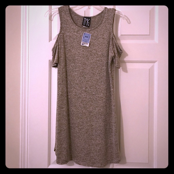 Open shoulder sweater dress NWT. Final price!