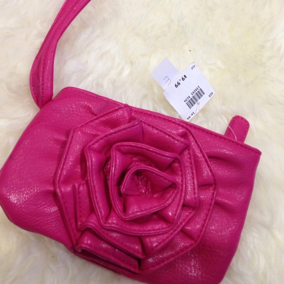 Pink clutch