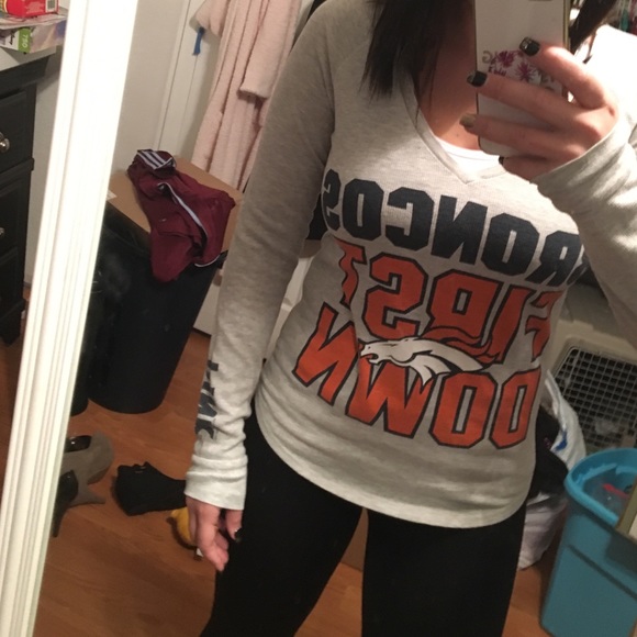 PINK Broncos long sleeve